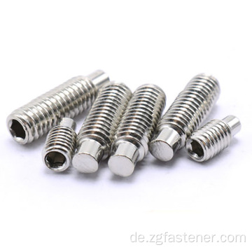 Hexagon Socket Set Schrauben mit Hundepunkt Din915